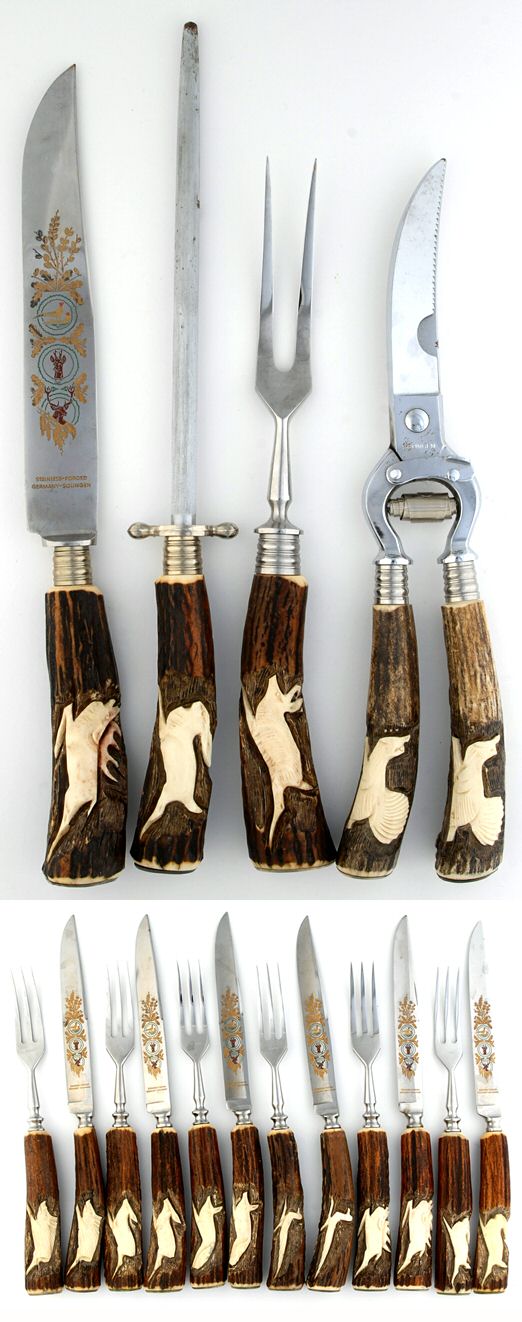 AWJ6 (Stainless) 16 Piece Set (POUS,CSL3,6 Each STK & STFI) by Anton Wingen, Jr-1