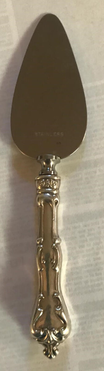 AM11 (Silverplate) Cheese Server with Stainless Blade by Ambassador-1