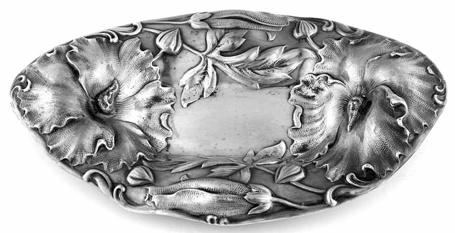 1118 (Sterling, Hollowware) 4" Bon Bon Bowl by Alvin-1