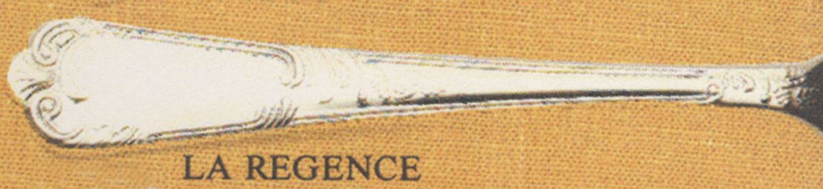 La Regence (Silverplate) Fork by Arthur Price-1