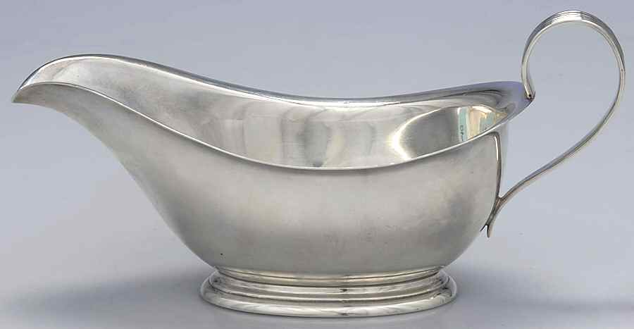S118 (Sterling, Hollowware) Gravy Boat No Underplate by Alvin-1