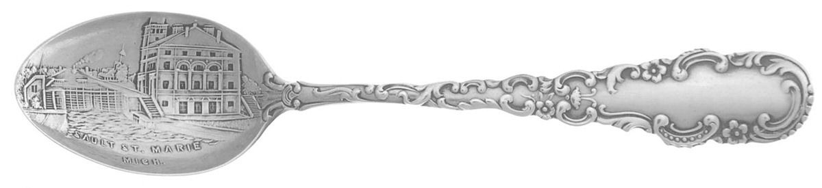 ALS20 (Sterling) Souvenir Spoon (Demitasse) by Alvin-1