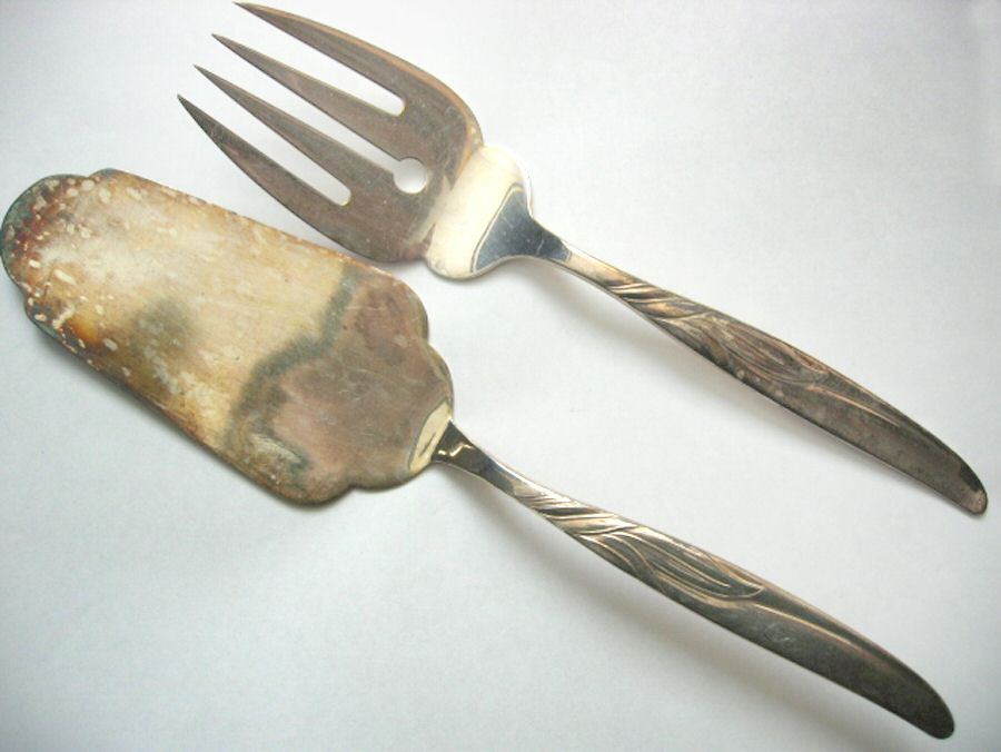 A8C1 (Silverplate) Pie and Cake Server, Solid Piece by Acsa Silver Company-1