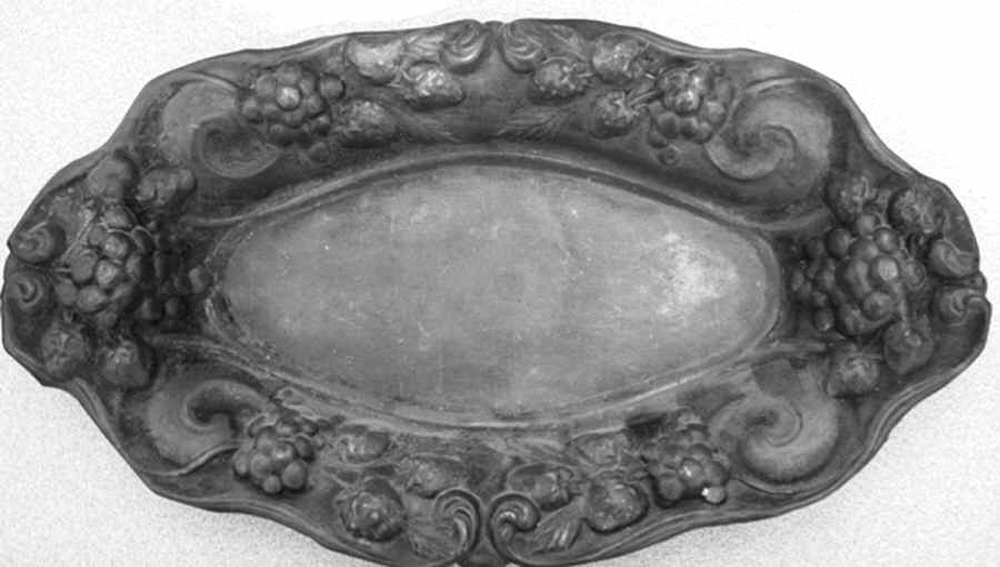 39 (Silverplate, Hollowware) 12" Bread Tray by Adelphi-1