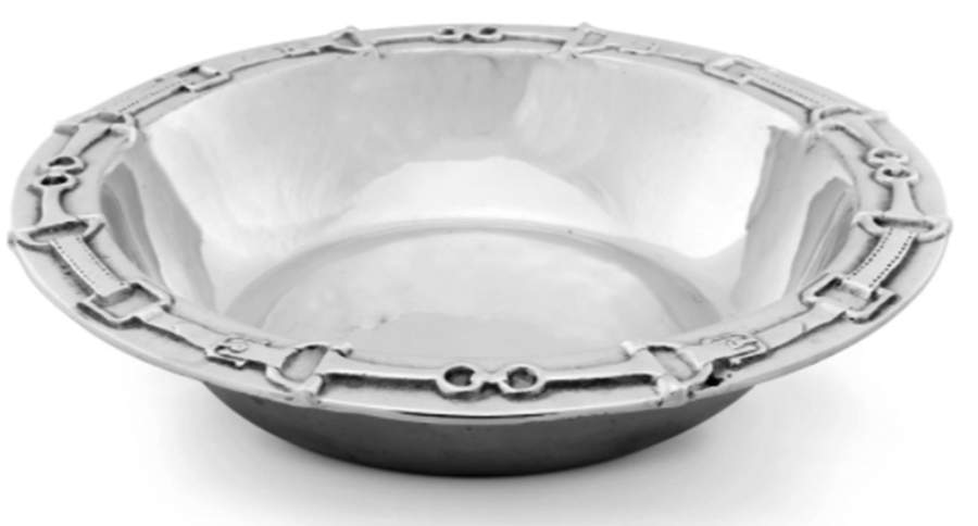 Equestrian (Aluminum, Hollowware) 12" Round Bowl by Arthur Court-1