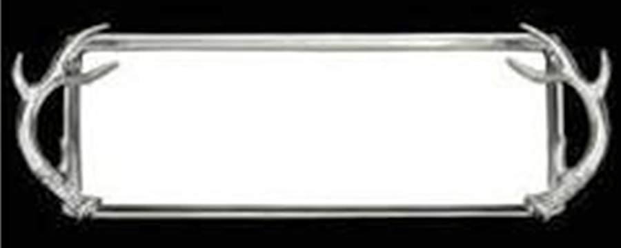Antler (Pewter, Hollowware) 19" Bread Tray by Arthur Court-1