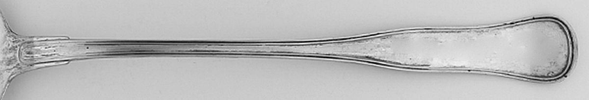 A4F1 (Silverplate) Large Solid Dressing Spoon by A Fleron-1