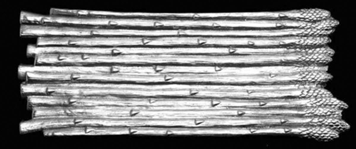 Organic Garden (Aluminum, Hollowware) 24" Rectangular Tray by Arthur Court-1