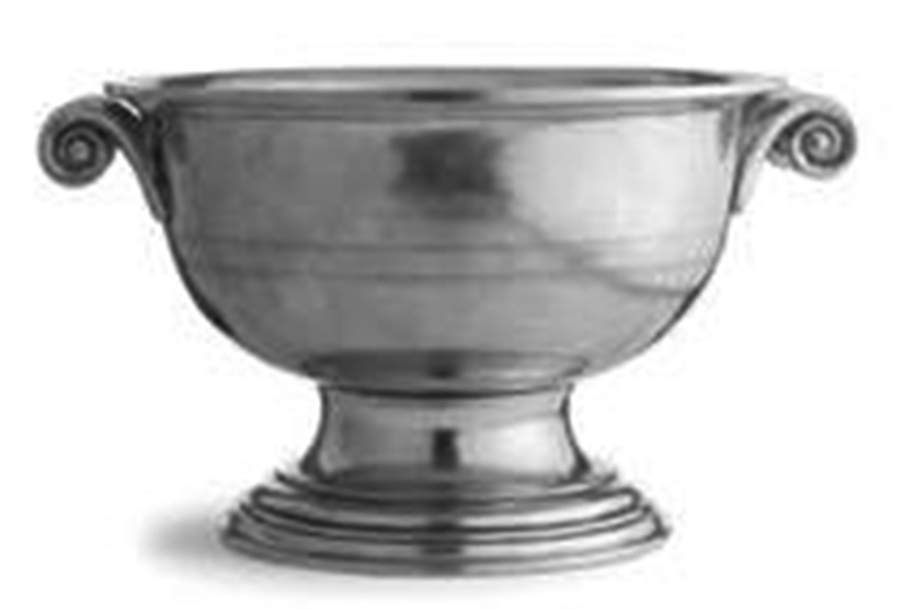 Taverna (Pewter, Hollowware) 16" Round Bowl by Arte Italica-1