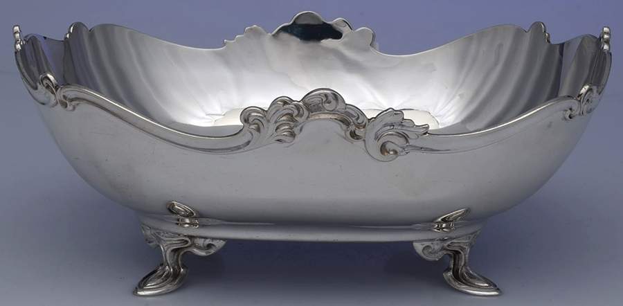 Sterling Hollowware 9" 4 Toed Oval Vegetable by Atkin Brothers, Ltd-1