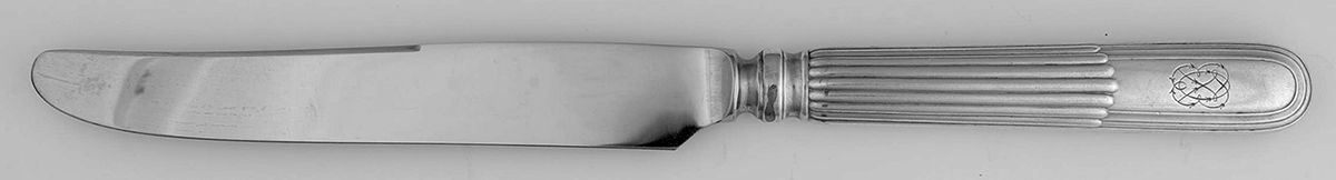 AUD2 (Sterling) New French Hollow Knife with Bolster by Andre Aucoc-1