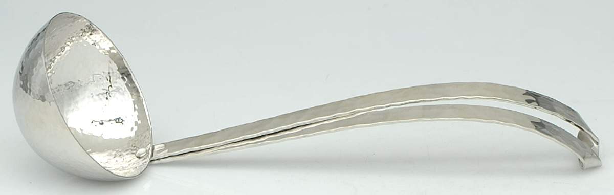 Rivet (Stainless, Hollowware) Solid Soup Ladle by Michael Aram-1
