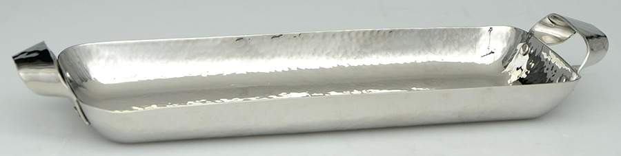 Rivet (Stainless, Hollowware) 14" Bread Tray by Michael Aram-1