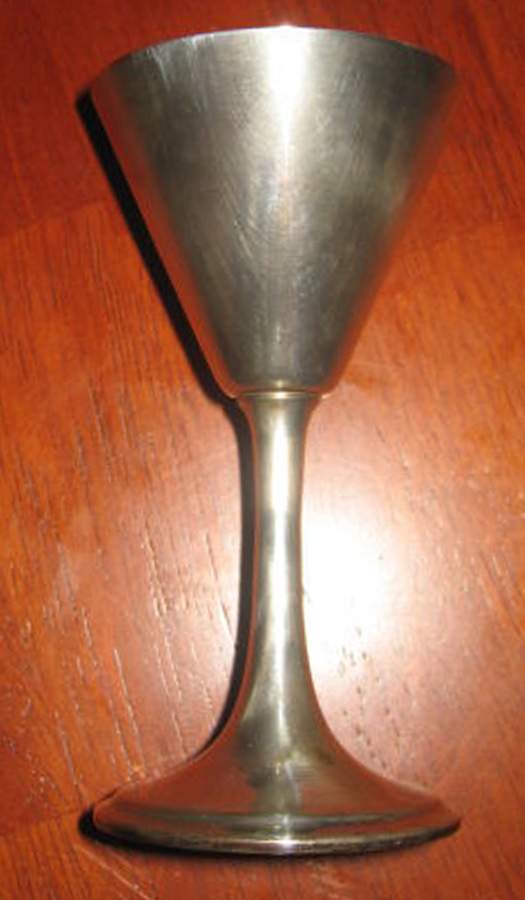 18 (Sterling, Hollowware) Wine Goblet by A.M. Soffel Co-1