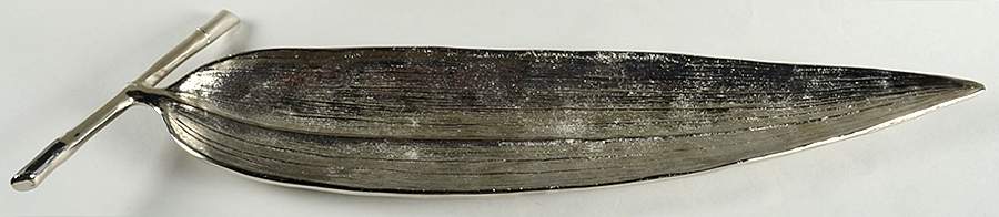Bamboo (Hollowware) Leaf Tray by Michael Aram-1