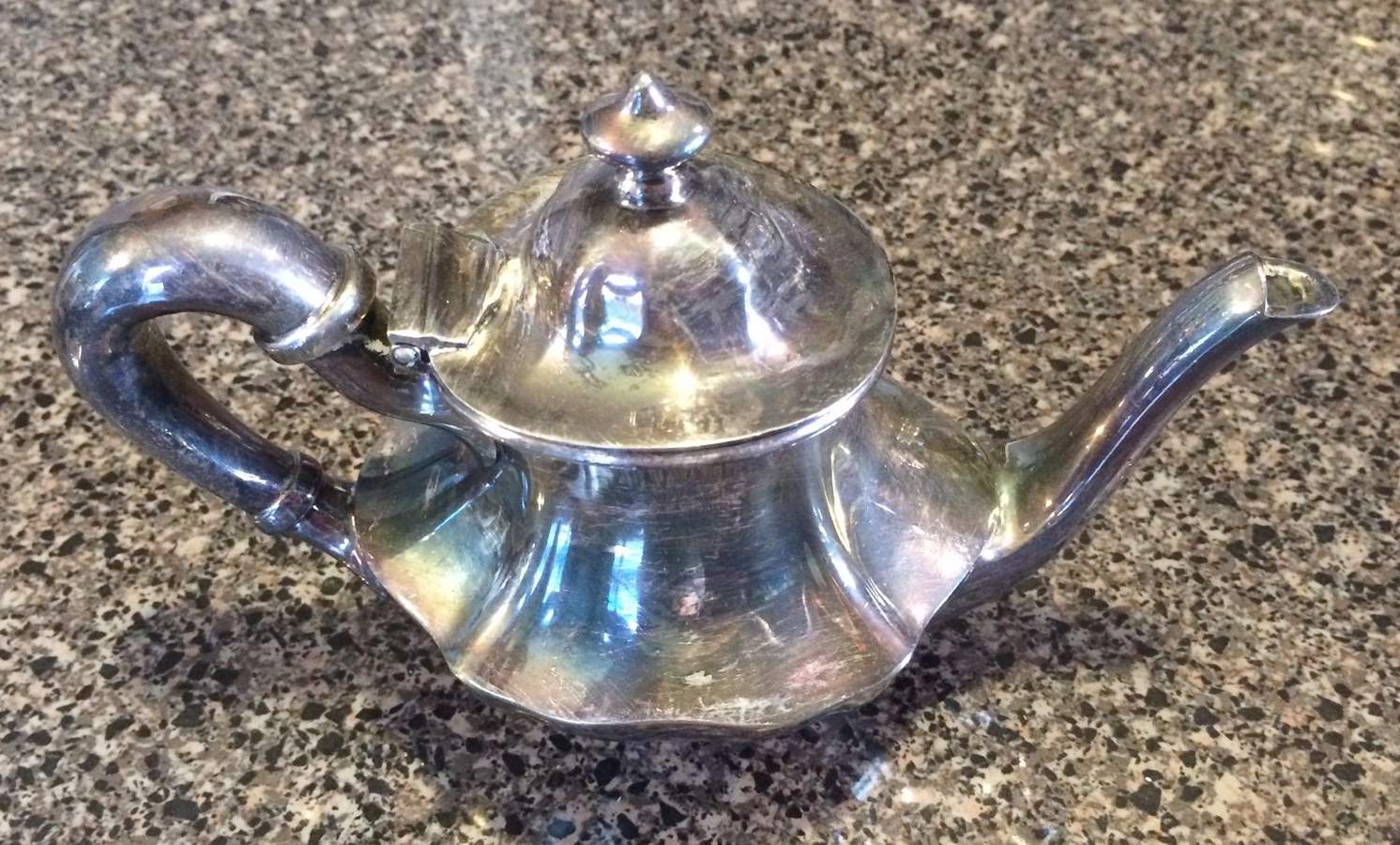 01201 (Silverplate, Hollowware) Teapot by Albert Pick-1