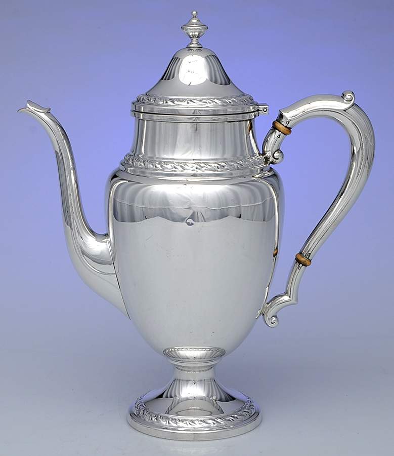 816 (Sterling, Hollowware) Coffee Pot by Amston-1