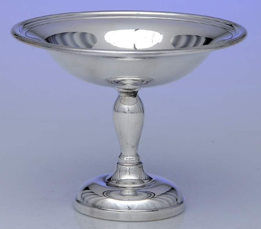 99 (Silverplate, Hollowware) Round Compote (Height X Width) by Art Silver -1