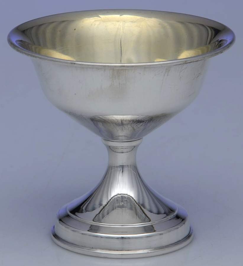12 (Sterling, Hollowware) Weighted Champagne/Sherbet by Ariston-1