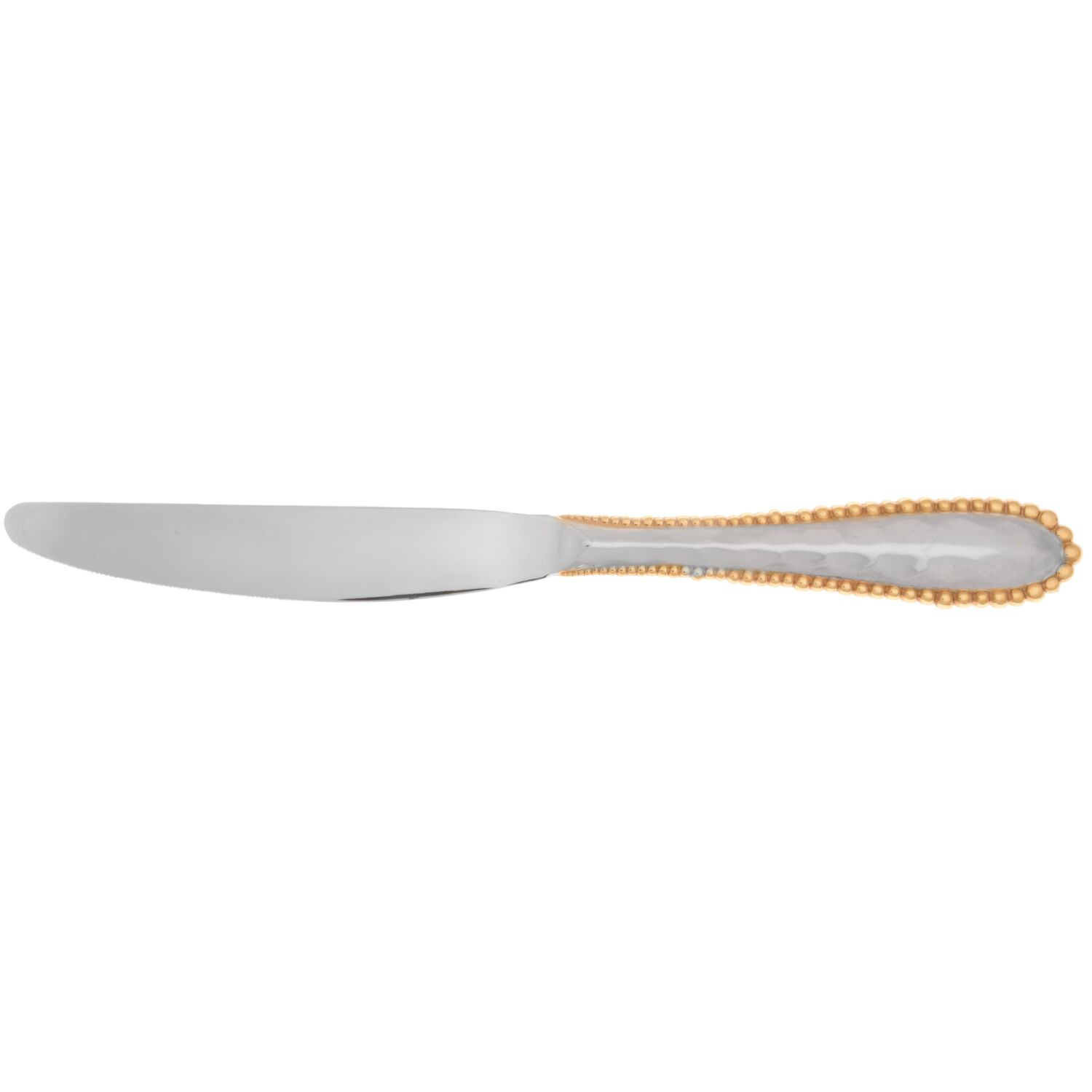 Molten Gold (Stainless) Modern Solid Knife by Michael Aram-1