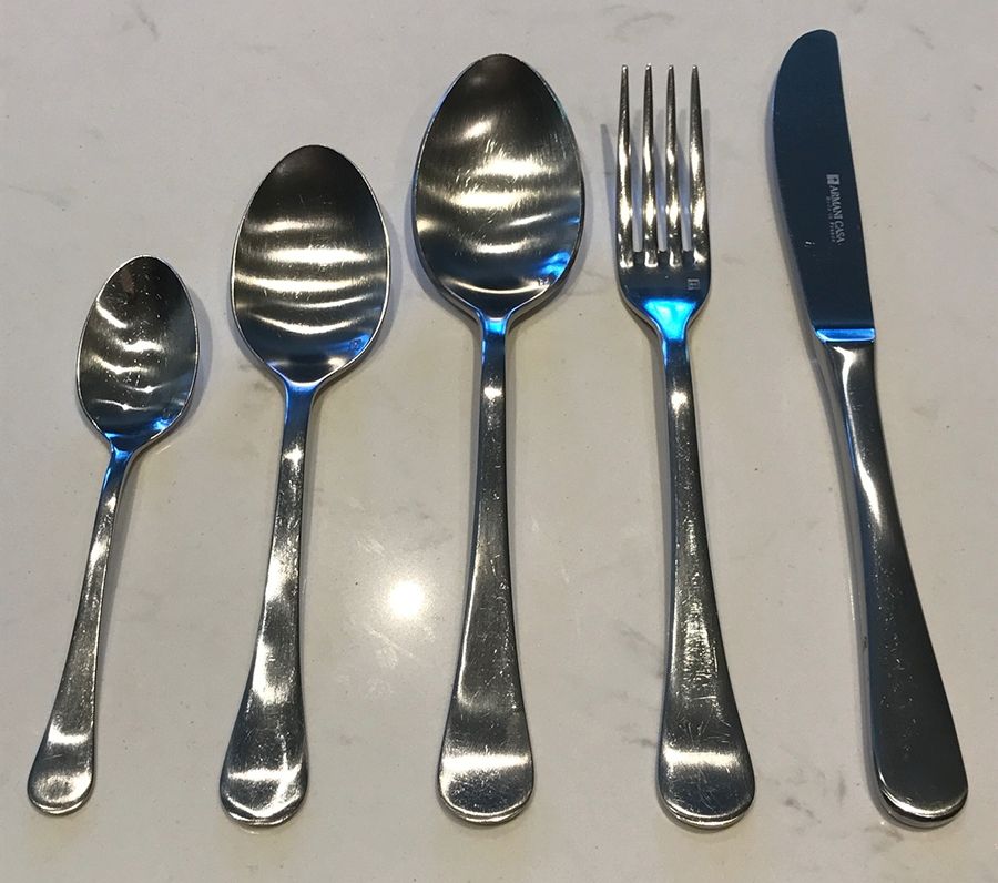 A8M1 (Stainless) Fork by Armani Casa Flatware-1
