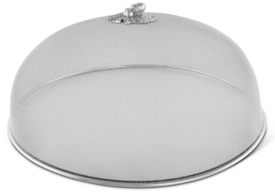 Forest (Aluminum, Hollowware) 16" Mesh Dome Picnic Cover by Arthur Court-1