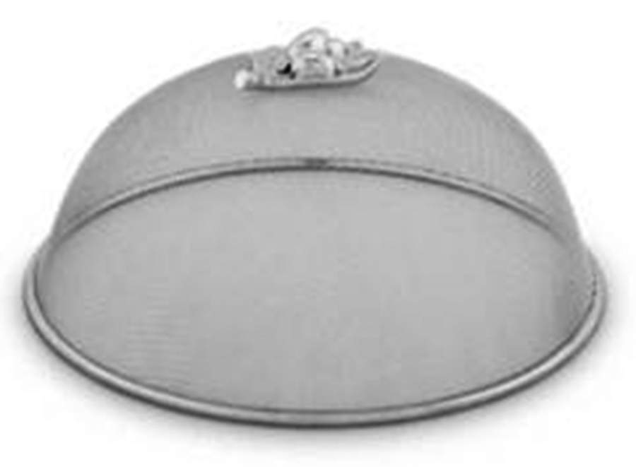 Forest (Aluminum, Hollowware) 10" Mesh Dome Picnic Cover by Arthur Court-1