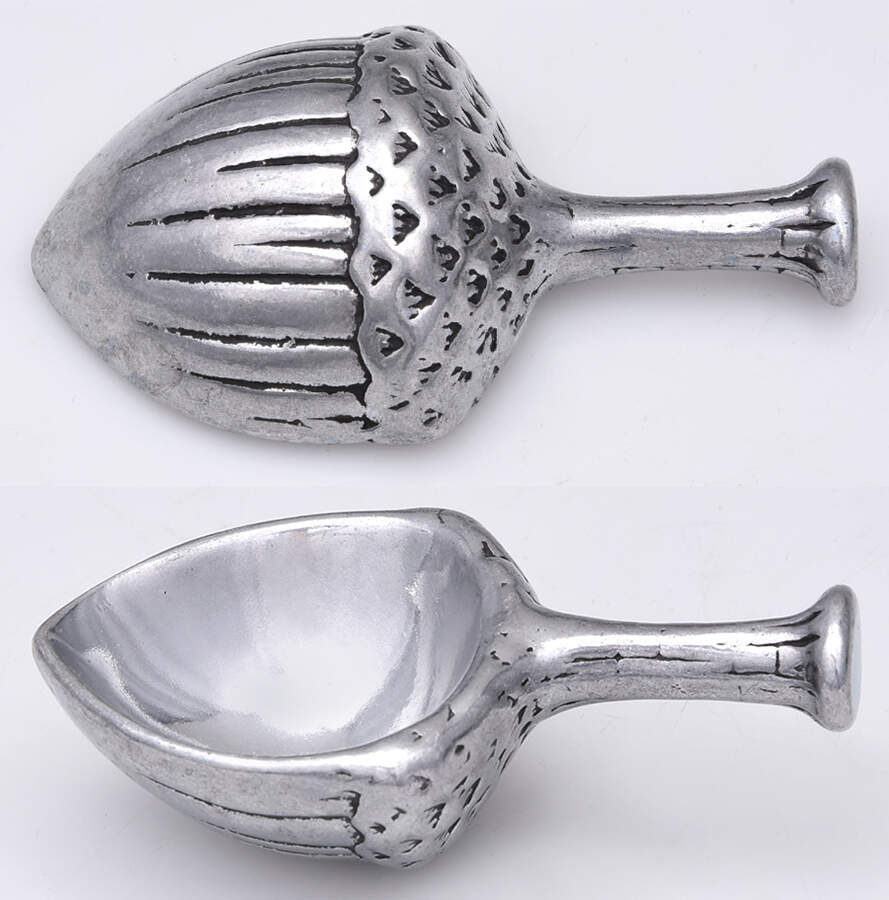Forest (Aluminum, Hollowware) Scoop for Nut Bowl by Arthur Court-1