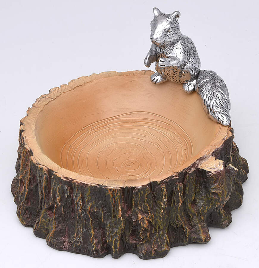 Forest (Aluminum, Hollowware) Nut Bowl No Scoop by Arthur Court-1