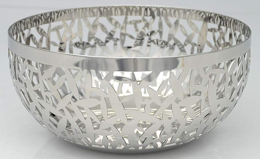 Cactus (Stainless, Hollowware) 8" Fruit Serving Bowl by Alessi-1
