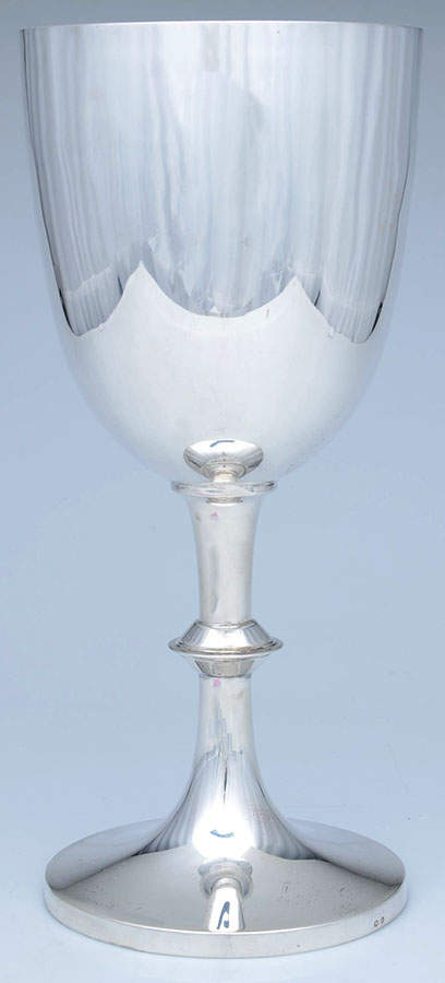 1JR1 (Sterling, Hollowware) Presentation Trophy/Loving Cup by J.A. Restall & Co (Birmingham)-1