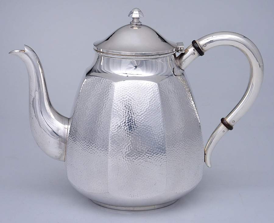 A5NA5N1 (Sterling, Hollowware) Coffee Pot by Asahi Shoten (Japan)-1