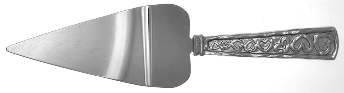 Heart (Silverplate) Cake Server with Stainless Blade by Michael Aram-1