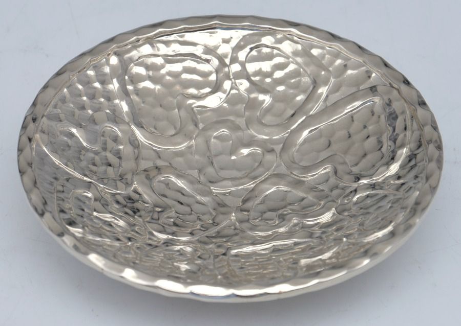 Heart (Silverplate) Catch All Tray by Michael Aram-1