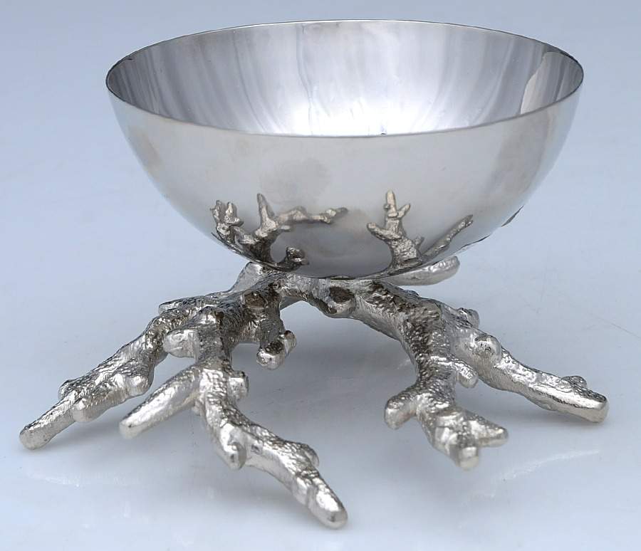 Ocean Reef (Aluminum Hollowware) Nut Serving Bowl by Michael Aram-1