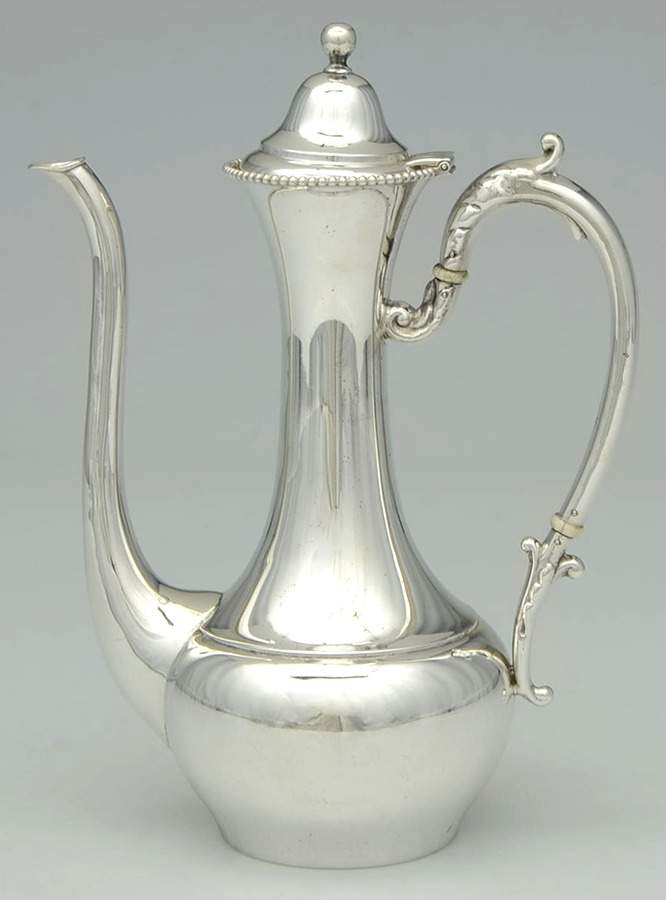 45 (Sterling, Hollowware) Chocolate Pot by Adelphi-1