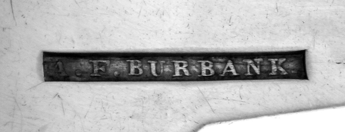 Coin Silver Flatware Tablespoon (Serving Spoon) by Abijuah Felch Burbank-4