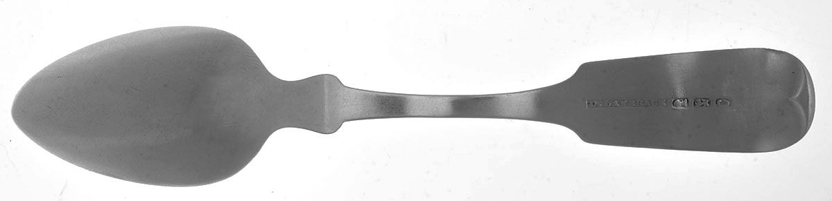 Coin Silver Flatware Tablespoon (Serving Spoon) by Atkins and Labagh-2