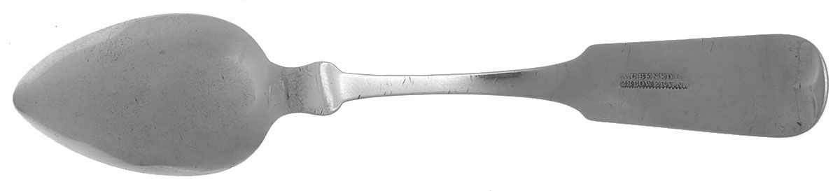 Coin Silver Flatware Teaspoon by Andrew C. Benedict-2