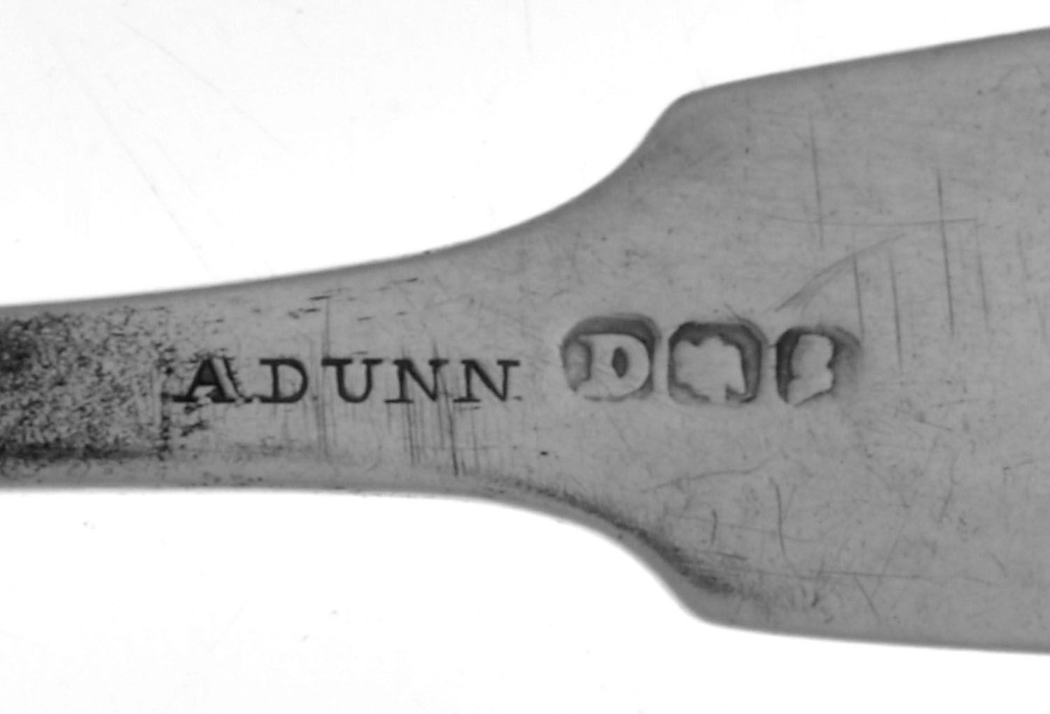Coin Silver Flatware Teaspoon by A Dunn-3