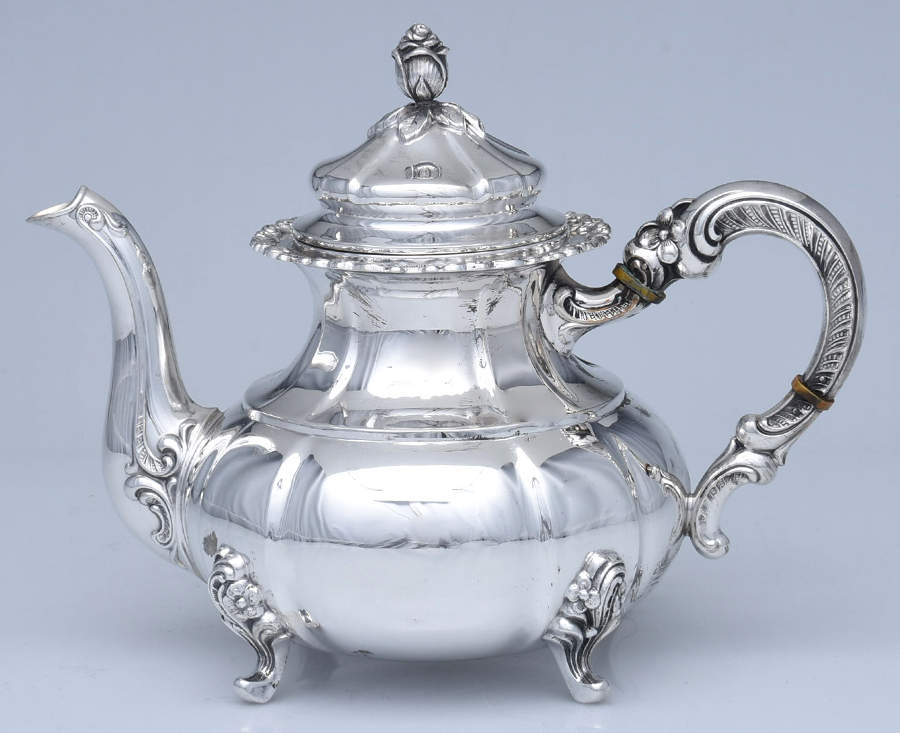 AHD2 (Sterling, Hollowware) Teapot by ALT-Heidelberg Silver-1