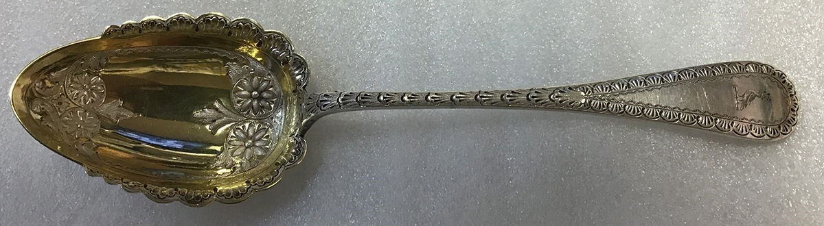 ATH8 (Silverplate) Tablespoon (Serving Spoon) by Atkins Bros-1