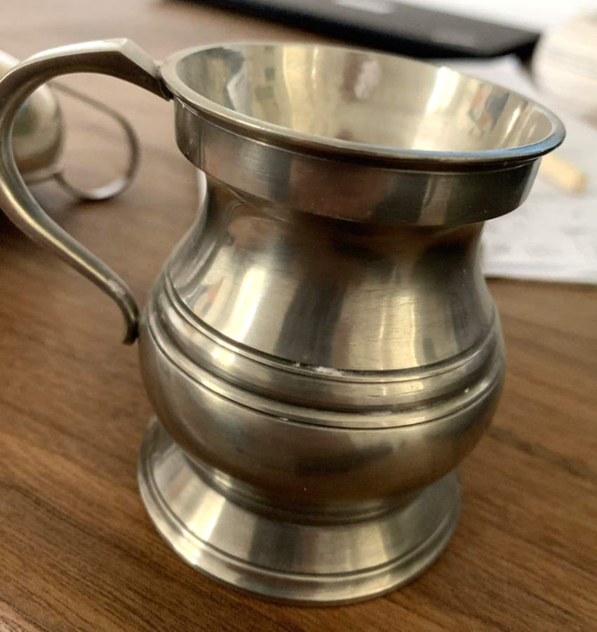 Pewter Hollowware Tankard by A E Williams-1