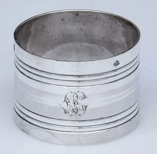 Sterling Hollowware Napkin Ring by Charles Tirbour-1