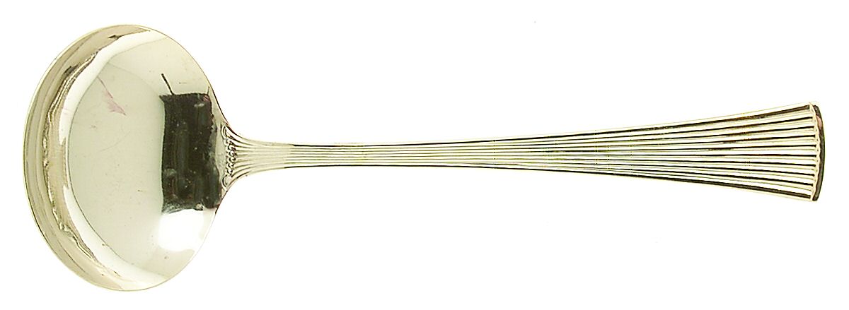 Golden St. Moritz (Gold Electroplate) Solid Gravy Ladle by Barclay Geneve-1