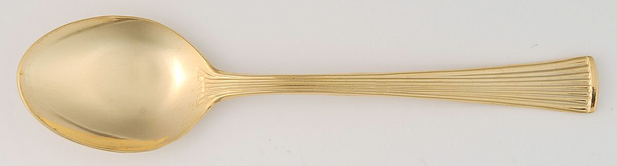 Golden St. Moritz (Gold Electroplate) Demitasse Spoon by Barclay Geneve-1