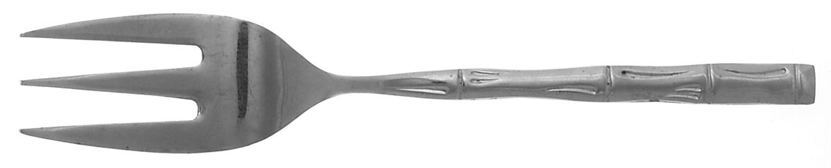 BAG12 (STAINLESS) Small Solid Cold Meat Serving Fork by Barclay Geneve-1