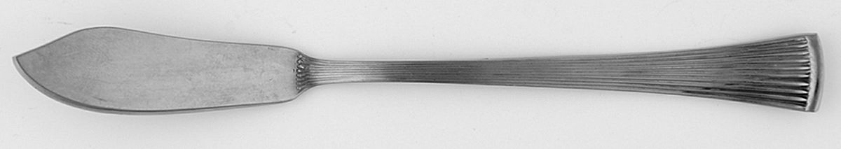 Van Cortland (Stainless) Flat Handle Master Butter Knife by Barclay Geneve-1