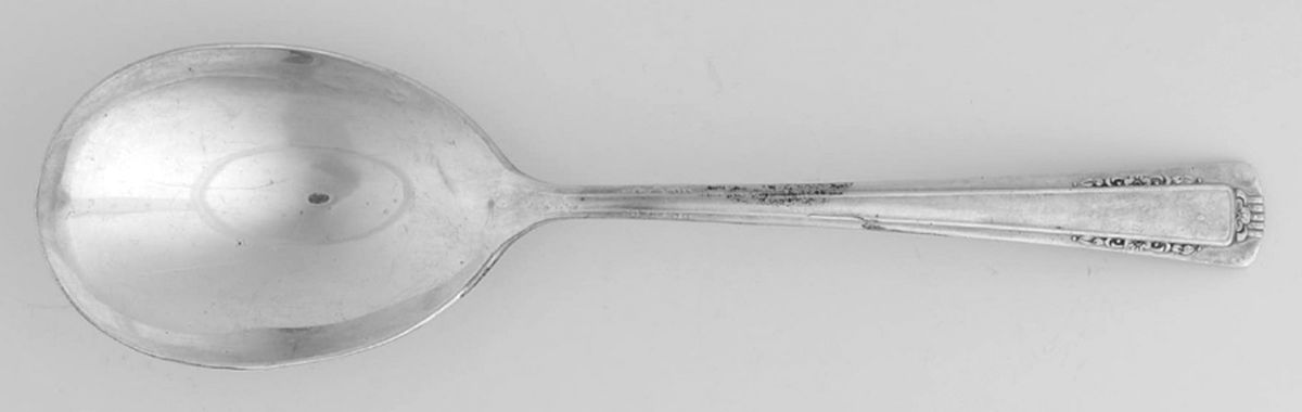Baroness I (Silverplate, 1940) Solid Smooth Casserole Spoon by Baroness-1