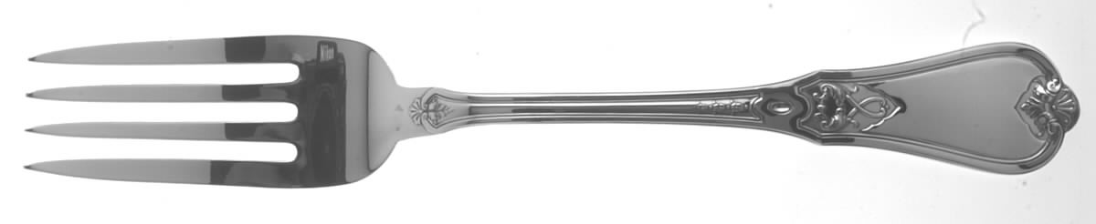 Alicante (Silverplate) Solid Serving Fork by Buccellati-1